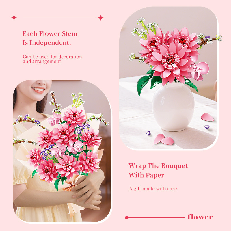 City Bunch of Flowers Building - Lego Set Creator review and price