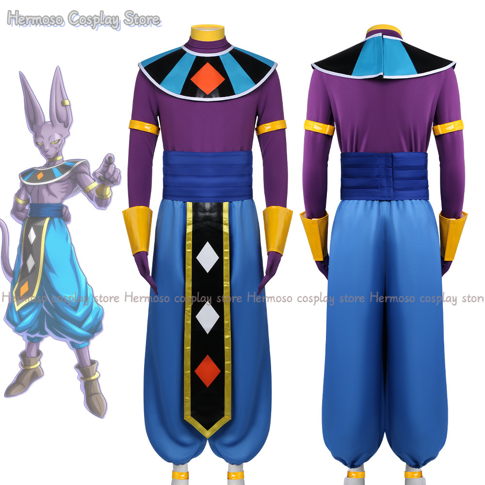 Beerus Birusu Cosplay Costume  - Party Games For Christmas review and price